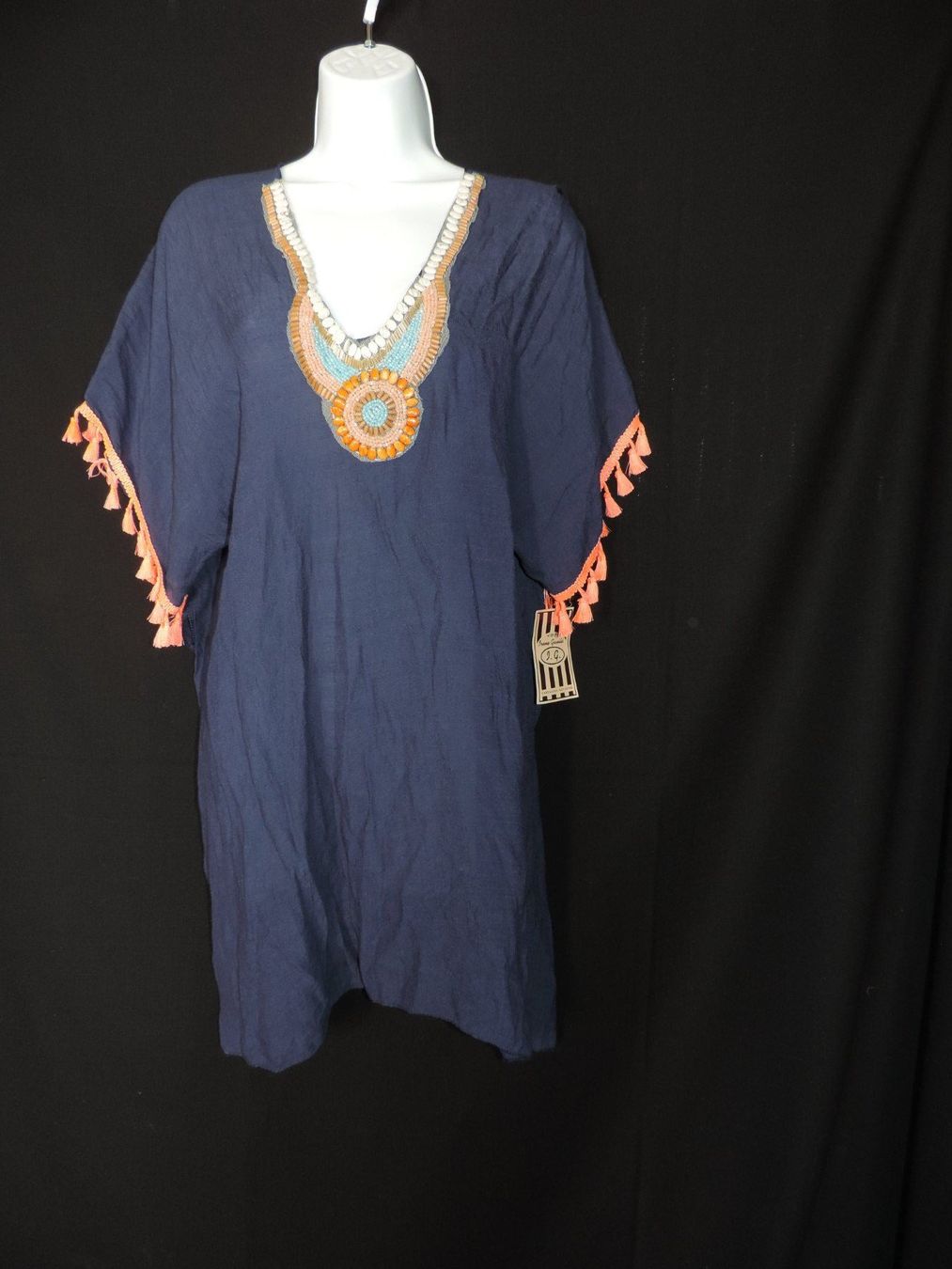 Tuniken: tunique de plage bleu marine – Gebraucht aus Genève von Axelle333 1