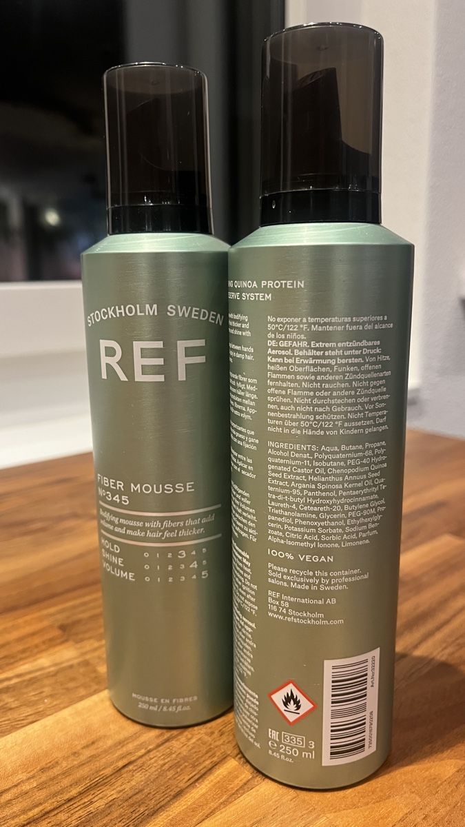 Prodotti per capelli: REF Fiber Mousse N°345, 2x 250 ml, neu – Nuovo e nell'imballaggio originale da Hünenberg venduto da Sweetnose 3