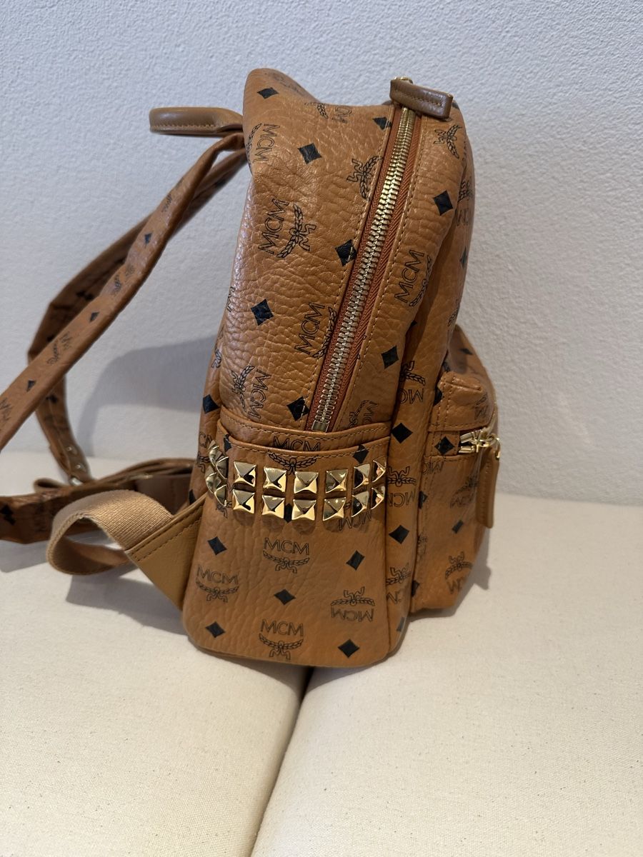 Mcm Zaini: MCM Rucksack in Cognac – Usato da Untersiggenthal venduto da sil_td6n 2