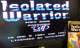 NES : Isolated Warrior, CIB, TB état