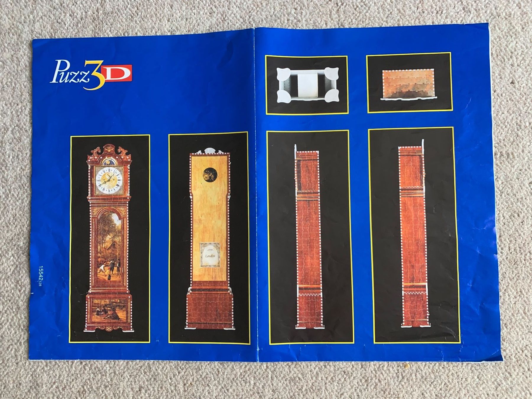 Puzzle: 3D Puzzle Standuhr MB – Usato da Reinach AG venduto da dipsy2002 2