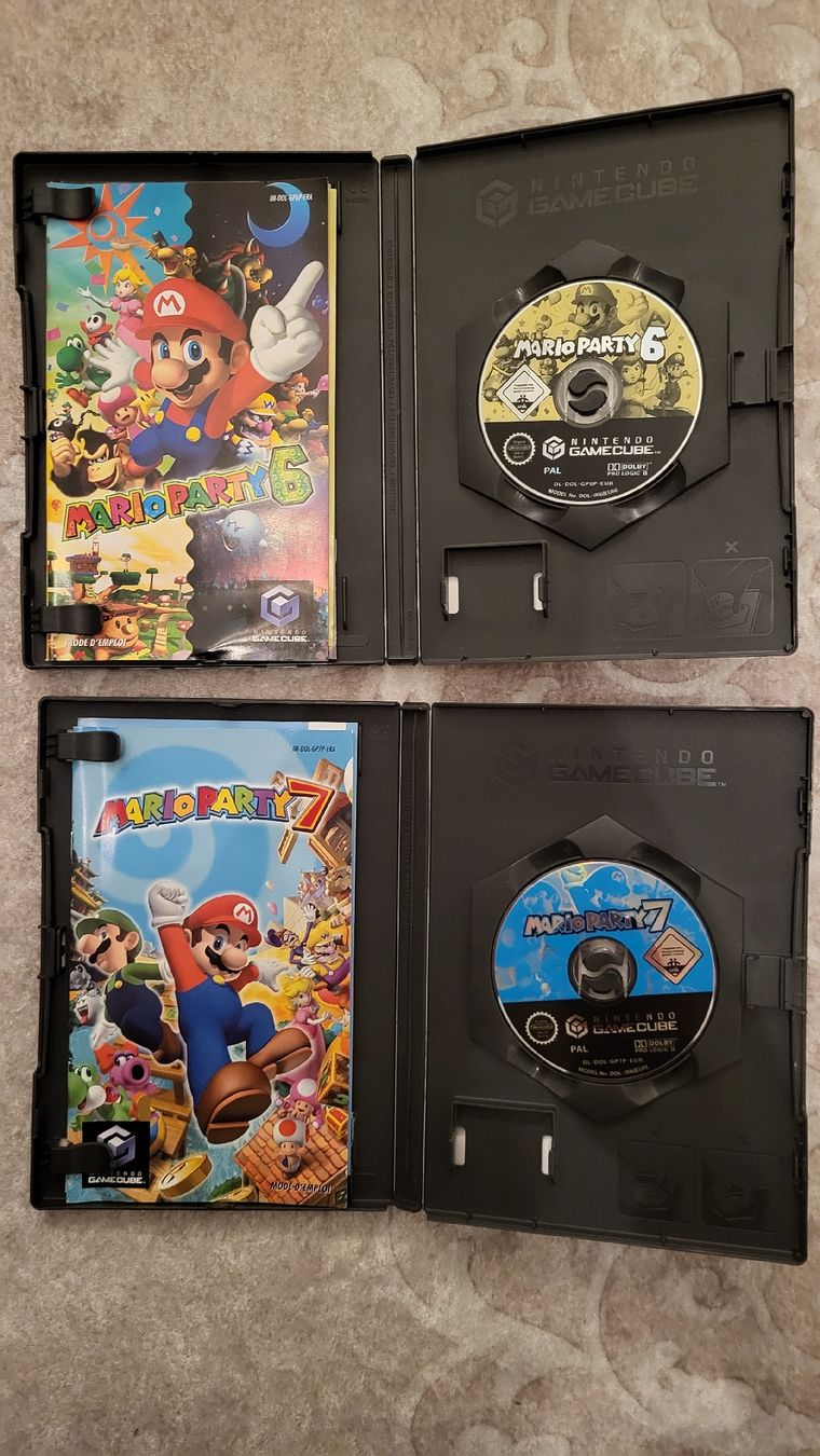 Nintendo Console: Nintendo Gamecube ,Mario Party 4-7 Kompl.set ! – Nuovo (secondo la descrizione) da Biel/Bienne venduto da Retrohr 4