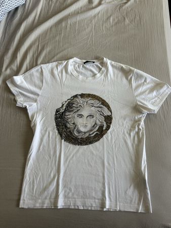 Herren T-Shirt Versace Medusa weiss Grösse M guter Zustand