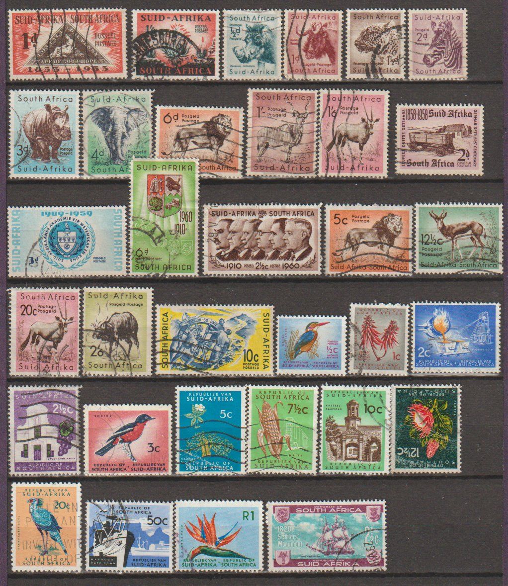 Tutti i francobolli: Afrique du Sud Collection – Usato da Crans-Montana venduto da kira56