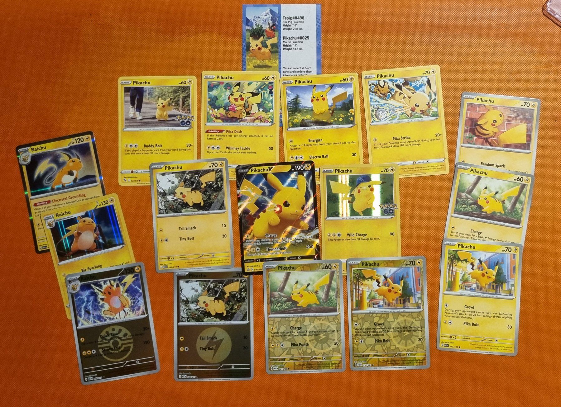 Pokémon Sammelbilder & Trading cards: Pikachu Kartenbundle Englisch inklusive 1x Promo – Gebraucht aus Bichelsee von Kompiuter