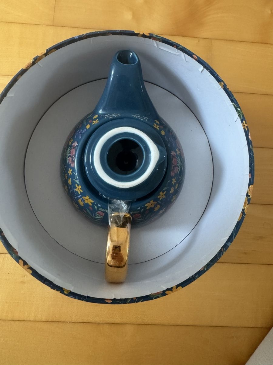 Teiere: Ashdene Tea for One Set, Blumendesign, Neu! – Nuovo e nell'imballaggio originale da Windisch venduto da Shakira085 1