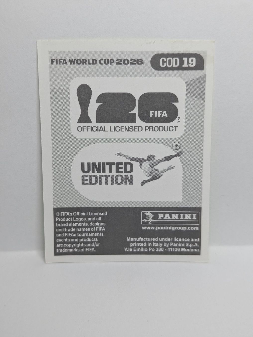 Panini Sammelbilder & Trading cards: Panini WM 2026 - COD 19 - Cédric BAKAMBU CONGO – Neu (gemäss Beschreibung) aus Founex von amel89 1