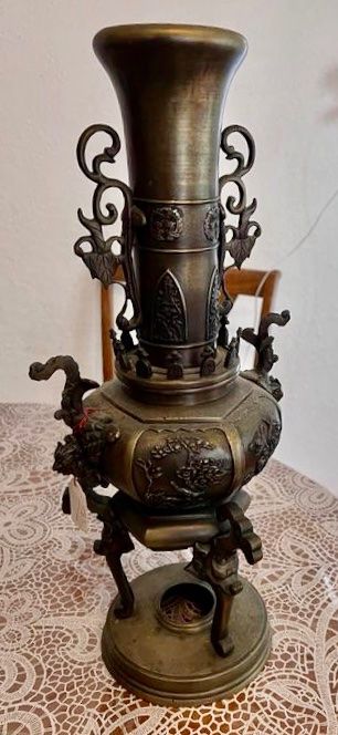 Vasi & Recipienti: Antike Bronze China Räuchervase – Usato da Schlieren venduto da Jeajet