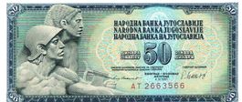 Yugoslavia 50 Dinara 1981 P-89b UNZ