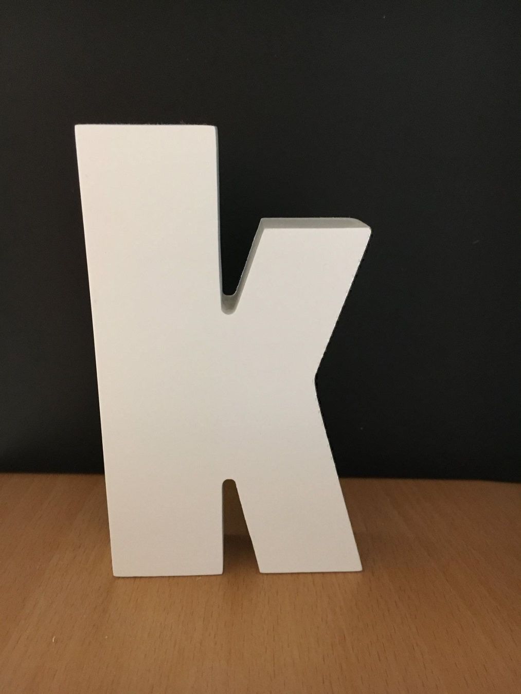 Tutte le decorazioni: K - Buchstabe aus Holz, Dekoration – Usato da Matzingen venduto da carola71 1