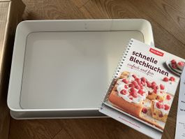 Blechkuchenform und Rezeptbuch von Betty Bossi NEU