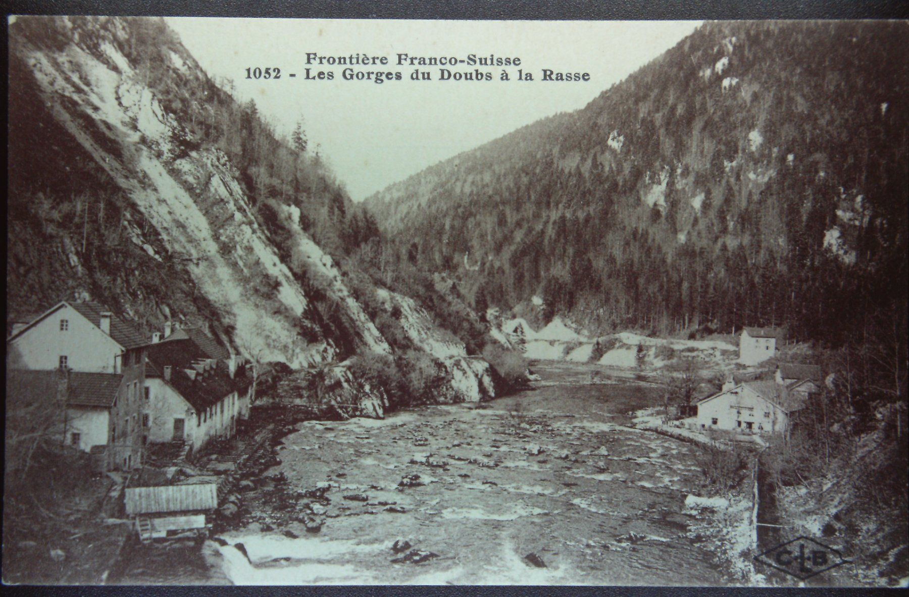 Cartes postales: La Rasse au bard du Doubs – D'occasion à Le Locle par Roger46