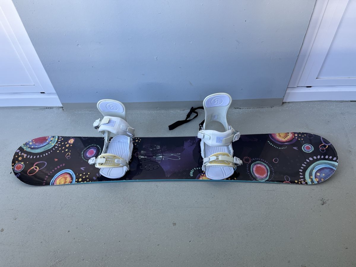 Board: K2 Snowboard 137cm inkl. Nidecker Snowboardbindung – Usato da Horgen venduto da pupcia01 1