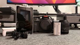Canon EOS R6 Video-Komplettset – RF 35mm, DJI RS2 Pro & Zbh.