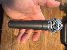 Shure SM58 Mikrofon gut erhalten, perfekt für den Sommer!