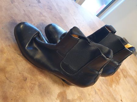 Flamencostiefeletten genagelte Sohlen gr 31