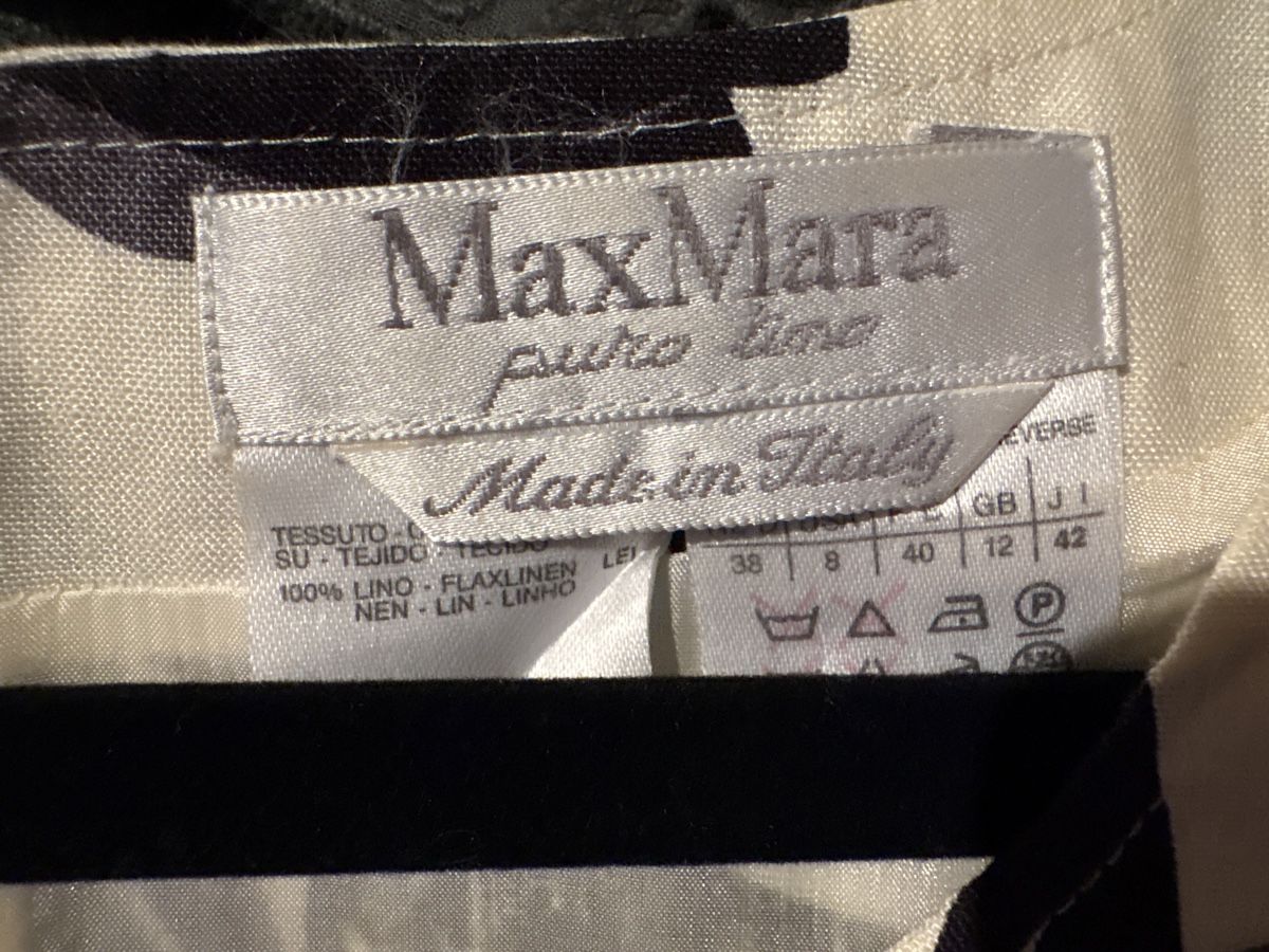 Max Mara Vestiti: Max Mara Leinenkleid – Nuovo (secondo la descrizione) da Flims Dorf venduto da chauy 1