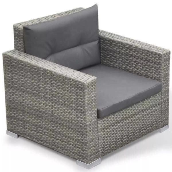 Divani: Garten Lounge Sofa Poly Rattan Liege NEW – Nuovo e nell'imballaggio originale da Viersen venduto da fan-shopmg 3