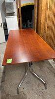 De Padova Tisch (Rechteckig) Shine aus Holz (Magisretti)
