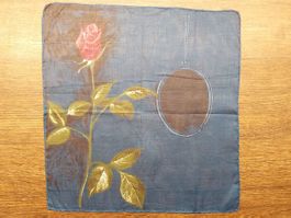 Taschentuch Motiv Rose