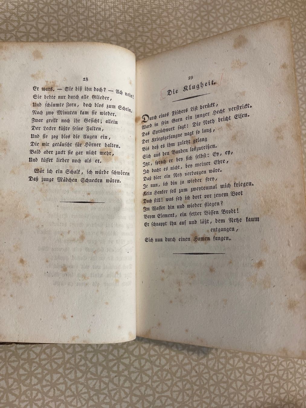 Libri: Buch - Pfeffel's Poetische Versuche 2 – Usato da Urnäsch venduto da pas_5r9c 6