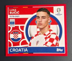 Luka Sucic, Topps UEFA EM 2024 SWISS EDITION, CRO 17