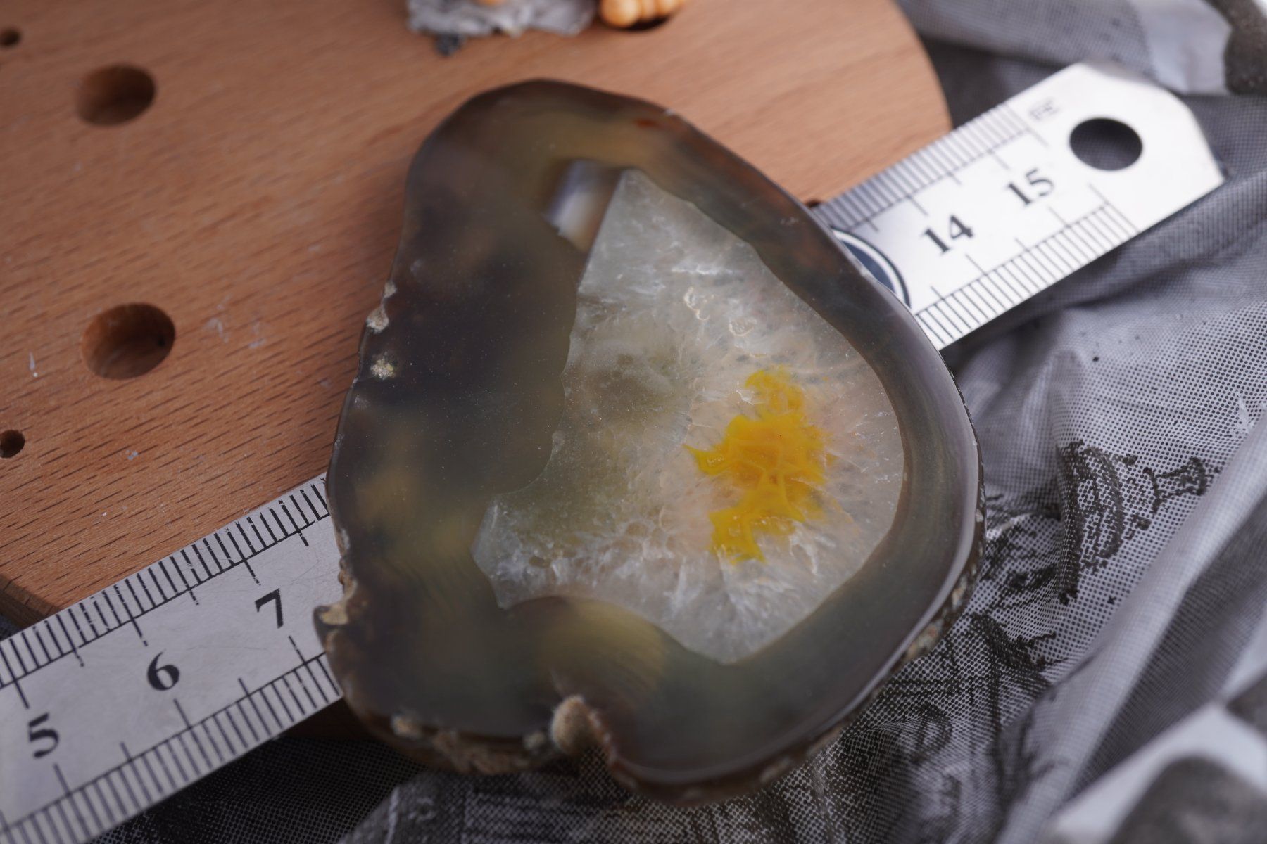 Minerali & Pietre curative: Achat Gemischt     Scheibe     wow     Ab 1.-(1) – Nuovo e nell'imballaggio originale da Eschenbach SG venduto da topstone 5