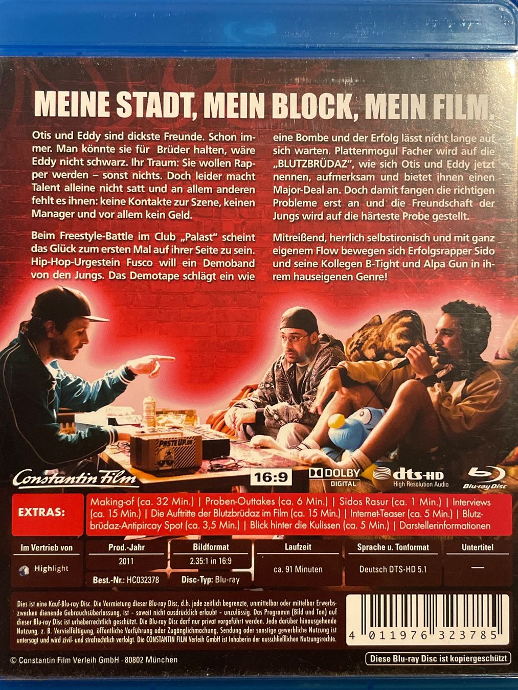 Alle DVDs: Blutzbrüdaz   (2011) – Gebraucht aus Waldenburg von Gonzo8 1