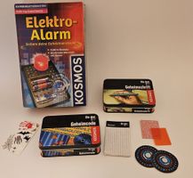 Detektiv-Material Set mit Alarmanlage! ( u.a. Die drei ???)
