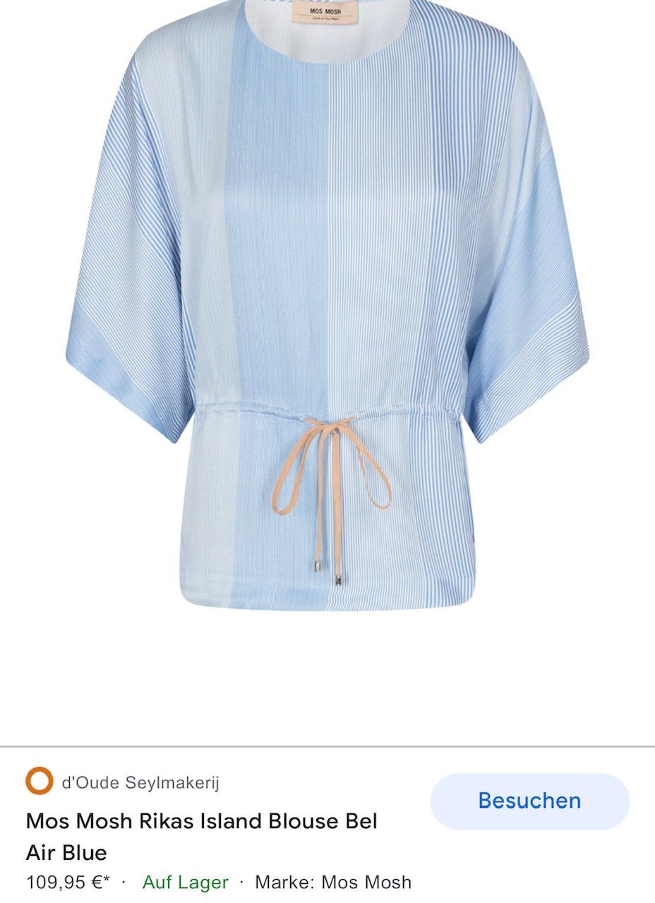Mos mosh Camicette: Mos Mosh Bluse in Grösse L – Nuovo (secondo la descrizione) da Kreuzlingen venduto da shopaholicatheart_3 6