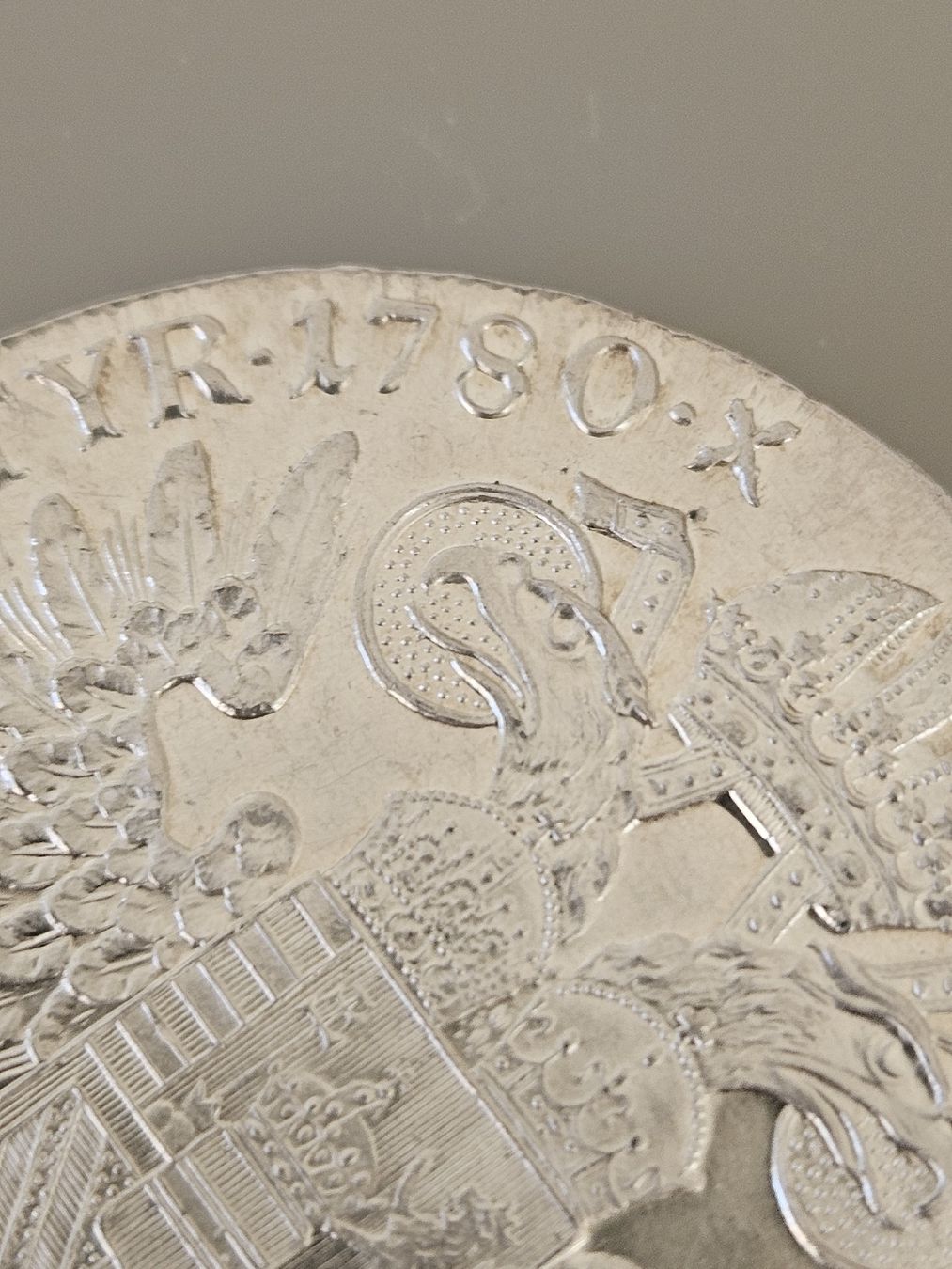 Alle Münzen: pièce de 1 thaller argent 1780 – Gebraucht aus Cortaillod von lemaurice01 4