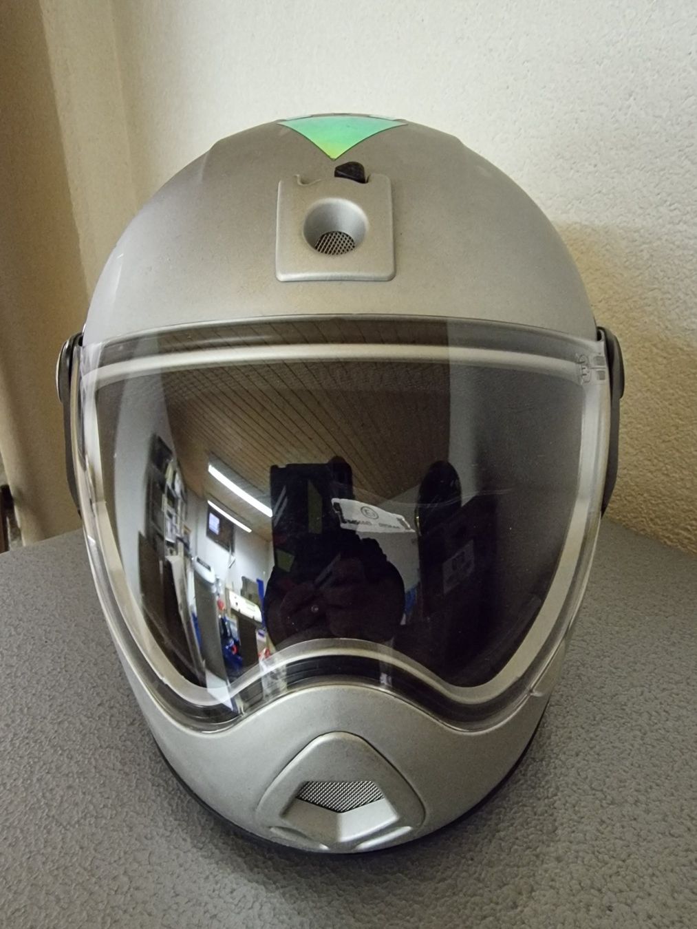 Caschi & visiere: HELM___Motorrad-Helm__silber – Usato da Nesslau venduto da jon_h5bl 1