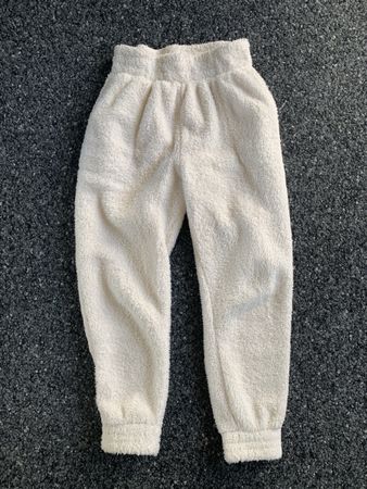 Hunkemöller Plüschhose weiss Grösse M guter Zustand