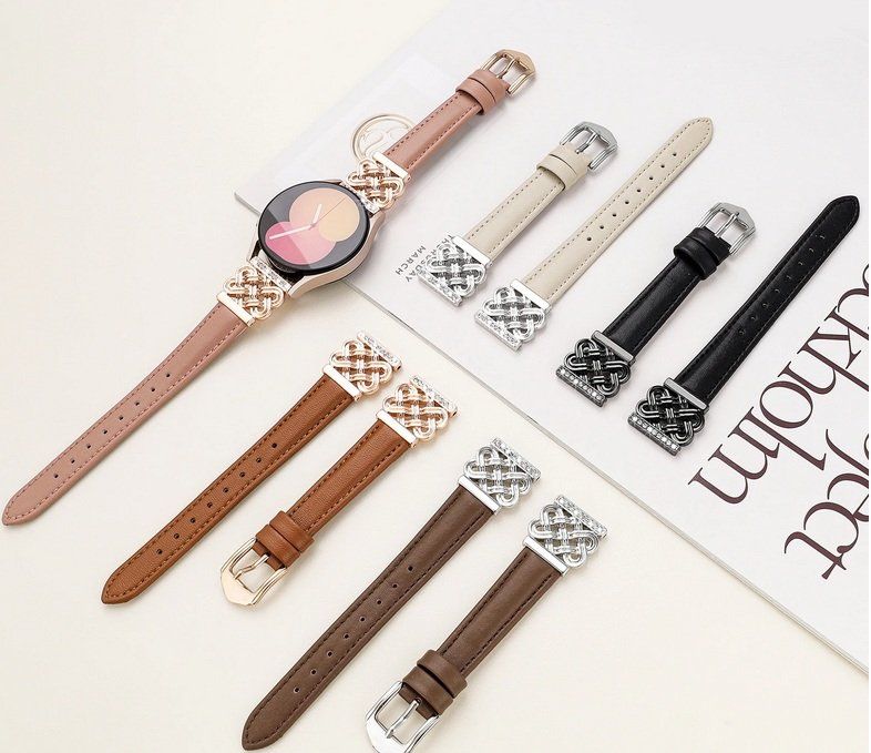 Armbänder & -reifen: Armband Bracelet Vintage & Leder für Galaxy Watch 5 6 7 – Neu und originalverpackt aus Lausanne von WATCH-WORLD 2