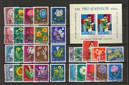 PJ058 - Pro Juventute 1958-1963 obl.