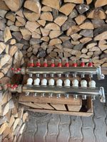 Fußbodenheizungsverteiler 9 Heizkreise