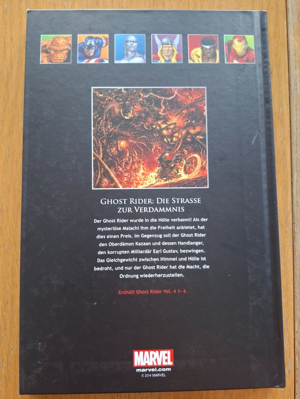 Fumetti: DIE OFFIZIELLE MARVEL COMIC SAMMLUNG BAND 40 HC: GHOST RIDER – Usato da Wildegg venduto da M63m 1