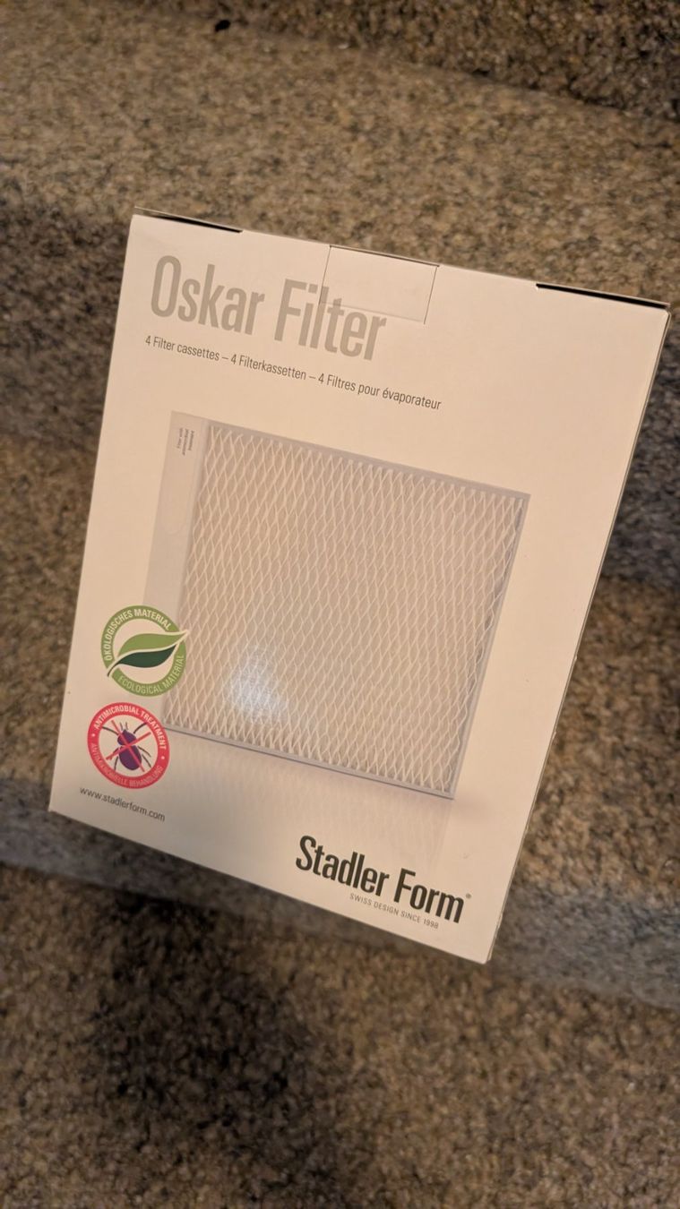 Stadler Form Humidificateurs: Stadler Oskar Luftbefeuchtermatten - 1 Pack, a 4 stk. – D'occasion à Gibswil par AlienAnt