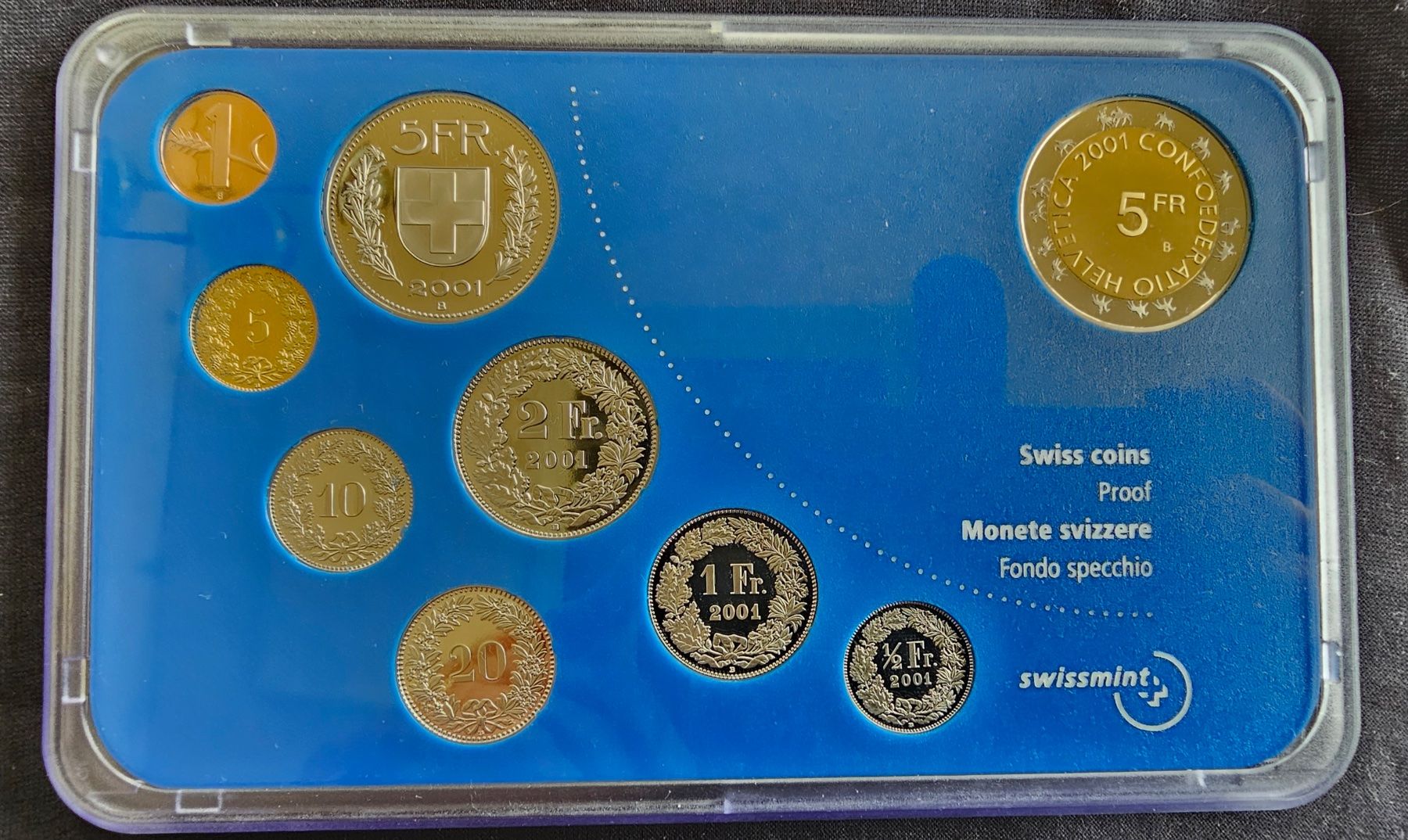 Tutti le monete: Münzsatz 2001 PP – Nuovo e nell'imballaggio originale da Balsthal venduto da nidja13 1