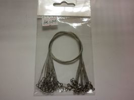 12 bas de ligne acier 6 kgs Stahlvorfach