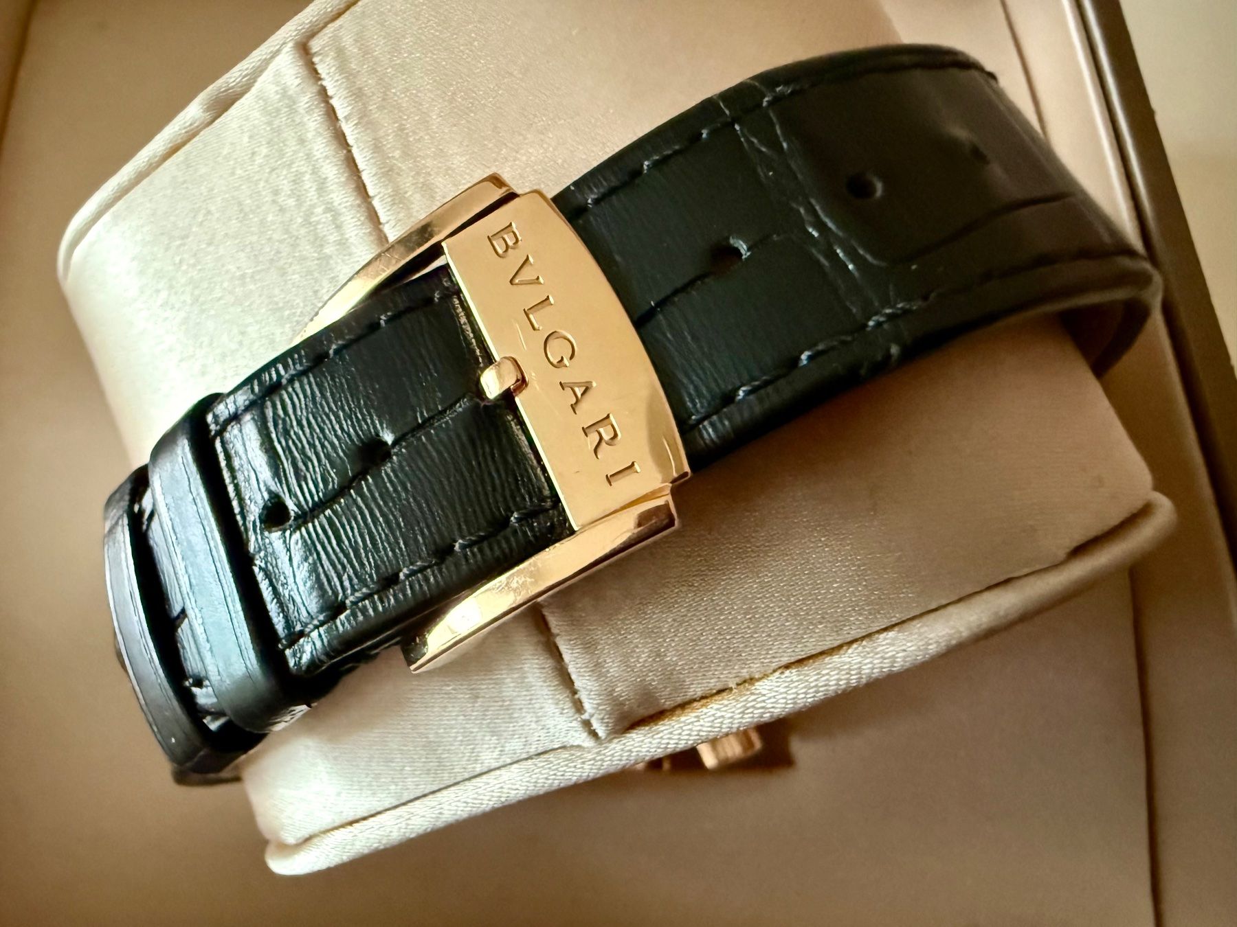 Bulgari Orologi: BULGARI Velocissimo Pink Gold Automatic Chronograph 36000vph – Nuovo (secondo la descrizione) da Le Mont-sur-Lausanne venduto da LycaGallery 6
