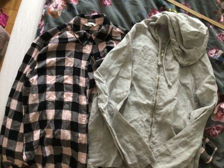 2tlg Set leichte Jacke und Hemd Gr.M