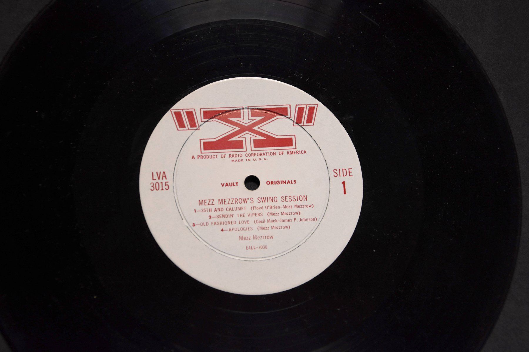 Dischi in vinile: Mezz Mezzrow's Swing Session (US Press) – Usato da Belmont-sur-Yverdon venduto da ag97 2