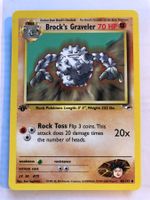 Brock's Graveler 1st (unc.) Gym Heroes - NM - ab 1.-