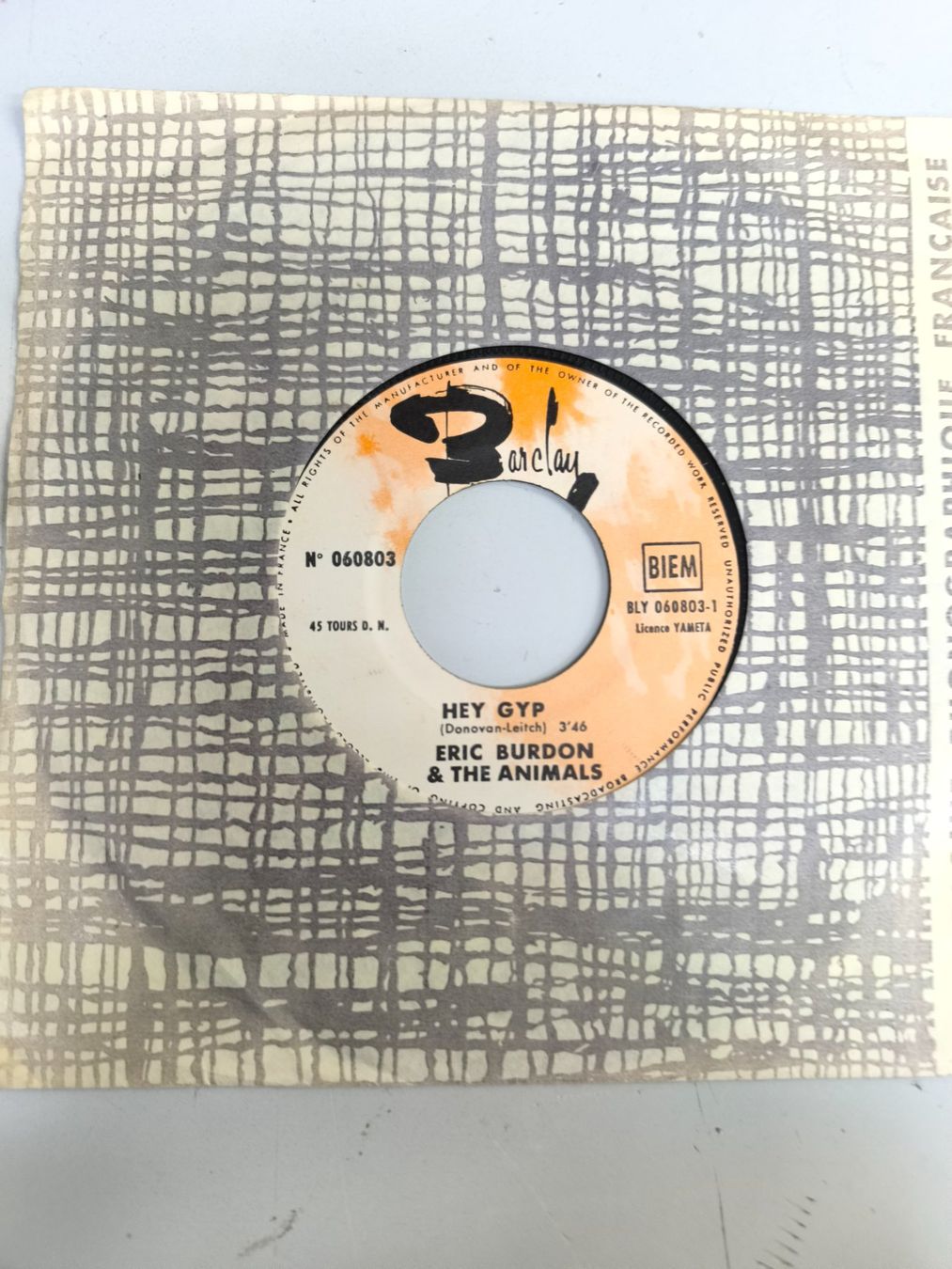 Schallplatten: Eric Burdon & the Animals - Rarität Vinyl – Gebraucht aus Oberwil b. Zug von Gto469