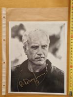 Richard Dreyfuss, Original Autogramm auf Grossfoto in s/w