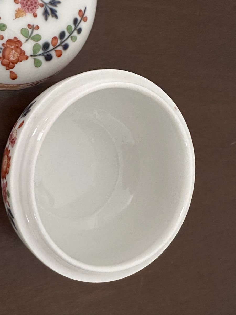 Zuccheriere: Meissen Tischenmuster Deckeldose – Usato da Herbriggen venduto da Sehrazade 3