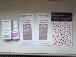 Doonails Klebesticker für Press ons und Nagelkleber