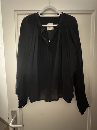 Chemise noire 100% coton The Label Edition bon état 