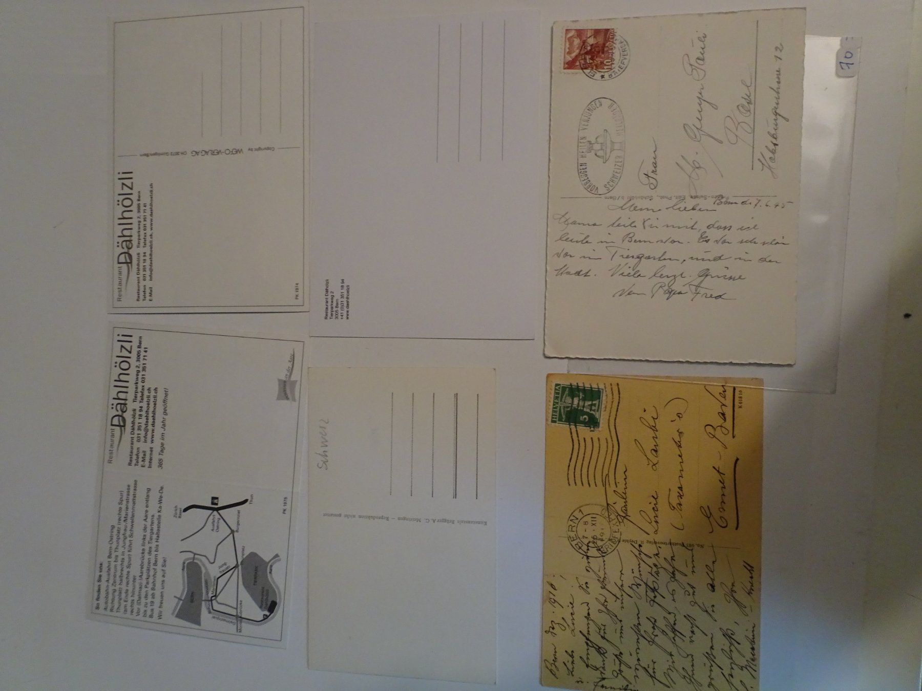 Cartoline postali: 6 Ansichtskarten Dählhölzli  Bern – Usato da Schönenwerd venduto da schnitzunddrunter 7